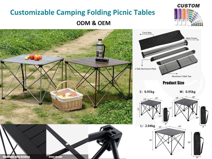 Toto je kempingový stôl pre vynikajúce outdoorové aktivity ¼