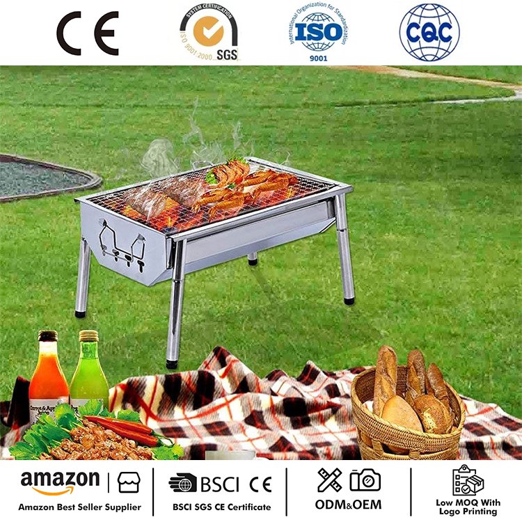 Prenosný BBQ gril Malý kempingový gril