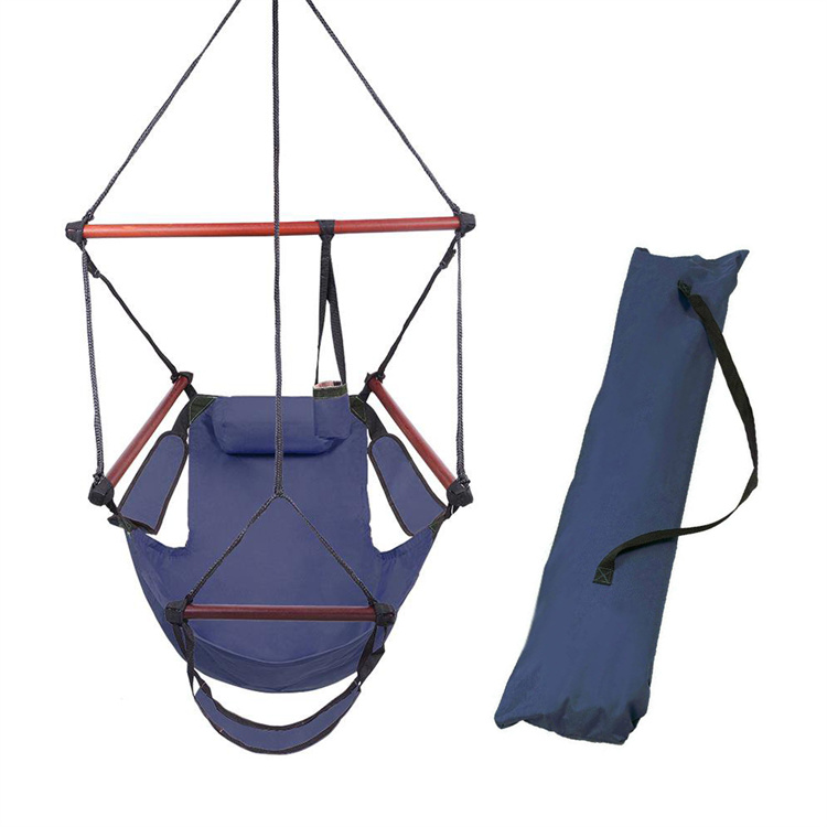 Prenosná hojdacia sieť Lanové kreslo Sky Swing