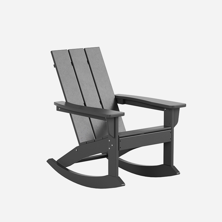 Moderné plastové hojdacie kreslá Adirondack